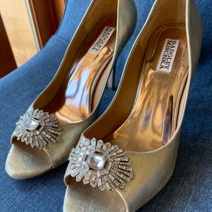 Badgley Mischka Formal Peep Toe Heels